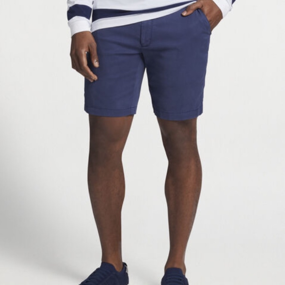 Peter Millar Navy Mens Golf Shorts